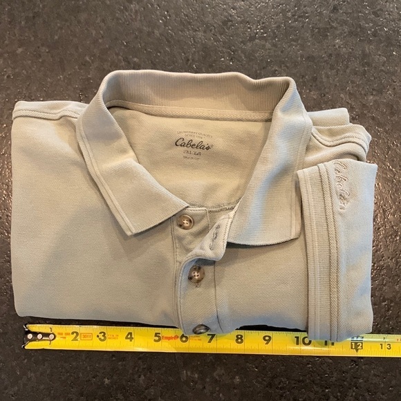 Cabela's Other - Cabelas mens short sleeve polo 2XL tall substantial fabric rugged outdoor mens